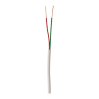 96222-45-01 Coleman Cable 22 AWG 2 Conductors Unshielded Solid Bare Copper CM/CL2 Non-plenum Alarm Wire - 500' Pull Box - White