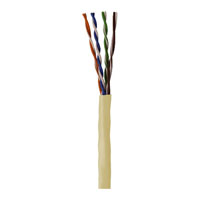 966956-46-23-DISCONTINUED Coleman Cable 1000' Network Cable UTP - Plenum CAT5 - Pull Box - Natural