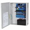 AL1012ACM220 Altronix 8 Channel 10Amp 12VDC Access Control Power Supply in UL Listed NEMA 1 Indoor 12.25” W x 15.5” H x 4.5” D Steel Electrical Enclosure - Gray