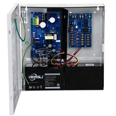 AL300ULM Altronix 5 Output Power Supply/Charger w/ Fire Alarm Disconnect and Enclosure 12VDC or 24VDC @ 2.5 Amp