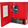 AL400ULXJ Altronix 1 Channel 3Amp 24VDC or 4Amp 12VDC Power Supply in UL Listed NEMA 1 Indoor 14.5” W x 18” H x 4.62” D Steel Electrical Enclosure - Red