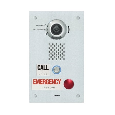 IX-DVF-2RA Aiphone IX Series 2-Call IP Addressable Emergency Video Door Station