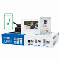 JOS-1FW Aiphone Mobile-Ready Box Set with 7" Monitor and Vandal Resistant Stainless Steel Door Station