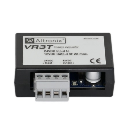 VR3T Altronix Voltage Regulator 12VDC Output @ 2 Amp - Screw Terminals