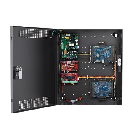 ADC-AC-X1100-4PSE Alarm.com HID Aero X1100 Four Door Controller & Power Kit