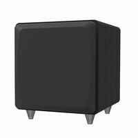 ADS8 Adept Audio ADS8 8" 180W Treated Paper Cone Digital Dual Drive Subwoofer - Black