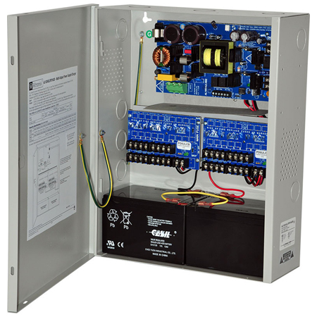 AL1024ULXPD16CB Altronix 16 Output PTC Power Supply/Charger w/ Enclosure 24VDC @ 10 Amp