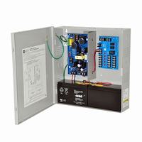 AL400M220 Altronix 5 Channel 3Amp 24VDC or 4Amp 12VDC Access Control Power Supply in UL Listed NEMA 1 Indoor 13” W x 13.5” H x 3.25” D Steel Electrical Enclosure