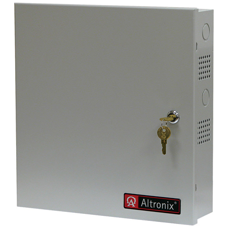 AL600ULPD4 Altronix 4 Output Fused Power Supply/Charger w/ Enclosure 12VDC or 24VDC @ 6 Amp