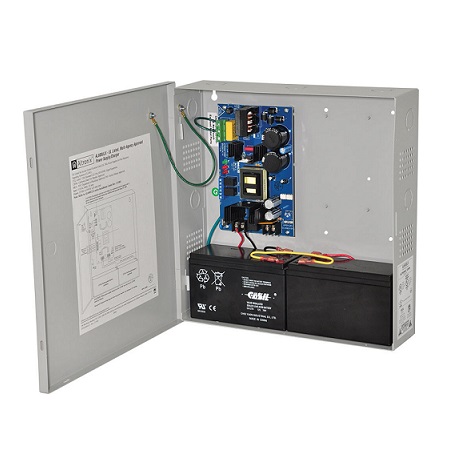 AL600X220 Altronix 1 Channel 6Amp 24VDC or 6Amp 12VDC Power Supply in UL Listed NEMA 1 Indoor 13 W x 13.5 H x 3.25 D Steel Electrical Enclosure