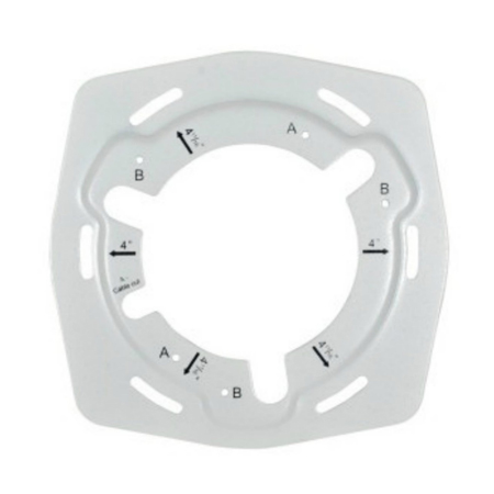[DISCONTINUED] AM-517 Vivotek Adaptor Ring For FD8133, FD8133V, FD8134, and FD8134V to Connect to AM-518