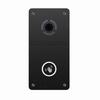 AV-05FD-BLACK BAS-IP Individual Entrance Panel with Touch-Free Button - Flush Mounted - Black