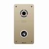 AV-05FD-GOLD BAS-IP Individual Entrance Panel with Touch-Free Button - Flush Mounted - Gold