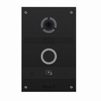 AV-08FBL-BLACK BAS-IP Individual Entrance Panel with Face Recognition - Wiegand Input - Black