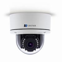 AV02CLD-100 AV Costar 2.7-12mm 30FPS @ 1920x1080 Outdoor IR Day/Night WDR Dome IP Security Camera 12VDC/24VAC/PoE