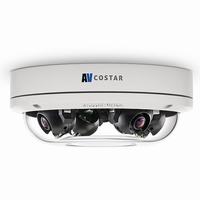AV8476DN-NL AV Costar 30FPS @ 1920x1080 Outdoor Day/Night WDR Dome IP Security Camera 12VDC/24VAC/PoE - No Lens