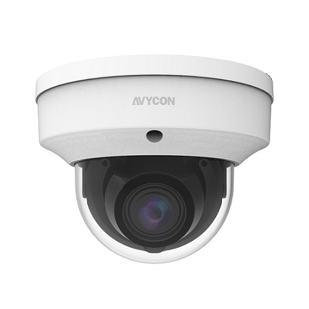 AVC-TV22V AVYCON 2.7-13.5mm Varifocal 30FPS @ 2MP Outdoor IR Day/Night DWDR Dome HD-TVI/HD-CVI/AHD/Analog Security Camera 12VDC/24VAC