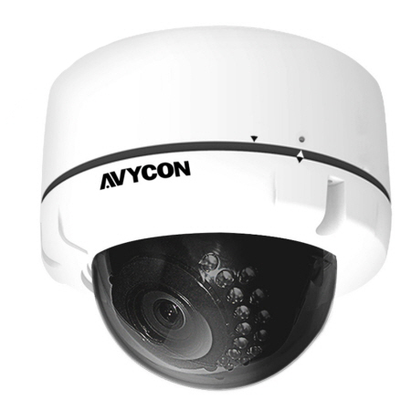 AVC-VA92VLT AVYCON 2.8-12mm Varifocal 1080p WDR Dome HD-SDI/HD-TVI Security Camera 12VDC