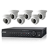 AVK-HN41E6-3T AVYCON 8 Channel NVR Kit 64Mbps Max Throughput - 3TB w/ 6 x 4MP Outdoor IR Eyeball IP Security Cameras