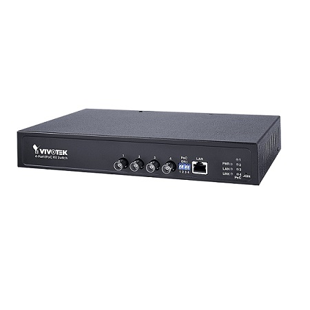 [DISCONTINUED] AW-FCT-050A-250 Vivotek Unmanaged EPoC Switch 4 Ports