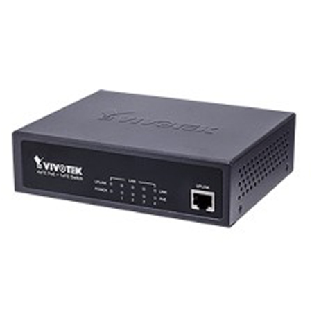 [DISCONTINUED] AW-FET-050A-065 Vivotek Unmanaged 4 Port PoE Switch