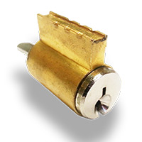 AYRL-SCKA-03 Yale Lever Lock Cylinder - Polished Brass