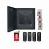 ATLAS400-BLUETOOTH-KIT ZKTeco USA Atlas Prox Series 4-Door Access Control Kit with 4 x KR500BT Bluetooth Smart Card Reader and 4 x PTE-1 Exit Button