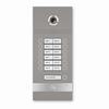 BI-CUSTOM-SILVER BAS-IP Multi-Button Entrance Panel for Up to 128 Apartments - Silver