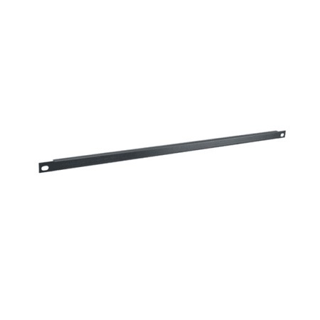 [DISCONTINUED] BL1-2 Middle Atlantic BL Series Flanged Blank Panel 1/2SP Black