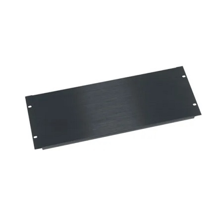 BL4 Middle Atlantic BL Series Flanged Blank Panel 4SP Black