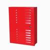 BW-100RUL Mier UL Listed NEMA Type 1 Indoor 11" W x 15" H x 4" D Metal Electrical Enclosure - Red