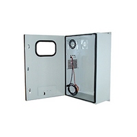 [DISCONTINUED] BW-1368ACEW Mier Metal NEMA 4 Outdoor Enclosure with window and 800 BTU AC unit (no heater - see ACHT for box with AC & Heat)