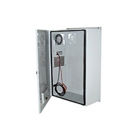 [DISCONTINUED] BW-1368ACE Mier Metal NEMA 4 Outdoor Enclosure with 800 BTU AC unit (no heater -see ACHT for box with AC & Heat)