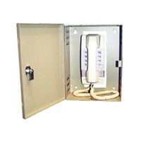 BW-210 Mier NEMA Type 1 Indoor 9" W x 12" H x 4.5" D Telephone Lockbox - Beige