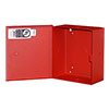 BW-98RUL Mier UL Listed NEMA Type 1 Indoor 7" W x 8" H x 3.5" D Metal Electrical Enclosure - Red