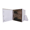 BW-RACKFC Mier NEMA Type 1 Indoor 22" W x 24" H x 24" D Metal Enclosure with Termostat and Fan - Gray