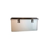 BW-SL12104C Mier UL Listed NEMA Rated Outdoor 12" H x 10" W x 4" D Polycarbonate Electrical Enclosure - Gray - Clear Door