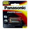 C1441 UPG Panasonic CR123A Lithium 3V 1PC Carded Cylindrical Battery