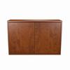 C3C2D1MSTASZP001 Middle Atlantic Pre-Configured C3 2 Bay 49" W x 32" H x 10" D Credenza with Solid Doors - Thermolaminate Surface Material - Auburn Stream