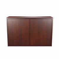 C3C2D1MSTNAZP001 Middle Atlantic Pre-Configured C3 2 Bay 49" W x 32" H x 10" D Credenza with Solid Doors - Thermolaminate Surface Material - Napa