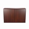 C3C2D1MSTNAZP001 Middle Atlantic Pre-Configured C3 2 Bay 49" W x 32" H x 10" D Credenza with Solid Doors - Thermolaminate Surface Material - Napa