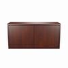 C3C2D2MSTNAZP001 Middle Atlantic Pre-Configured C3 2 Bay 49" W x 32" H x 10" D Credenza with Solid Doors - Thermolaminate Surface Material - Napa