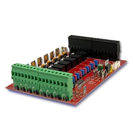C4 LifeSafety Power 4 Out Lock Distribution Module - Fused 3A