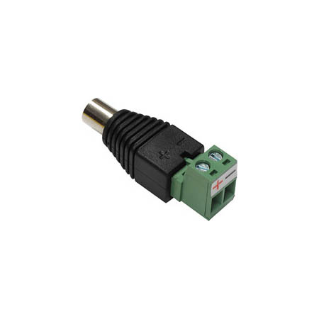 [DISCONTINUED] CA-151R-10 Seco-Larm Power Connector - Female DC Jack w/ Removable Terminal Block - Pack of 10