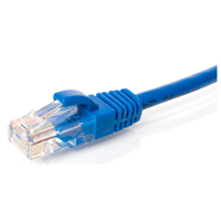 PC6-BL-01 CAT6 500MHz UTP 1FT Cable - Blue
