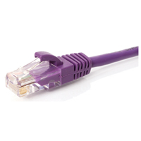 [DISCONTINUED] CAT6 500MHz UTP 3FT Cable - Purple