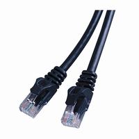 CAT6A-25BK Vanco Category 6A (UTP) 550 MHz Network Patch Cable 25ft - Black