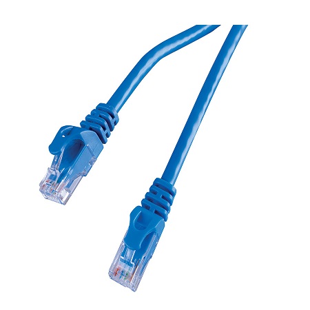 CAT6A-7BU Vanco Category 6A (UTP) 550 MHz Network Patch Cable 7ft - Blue