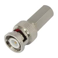 CB-106B-10 BNC Male Twist-On Connector for RG-59/U Cable - 10 Pack