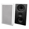 Vanco Dual 5-1/4â€� Center Channel In-Wall Speakers